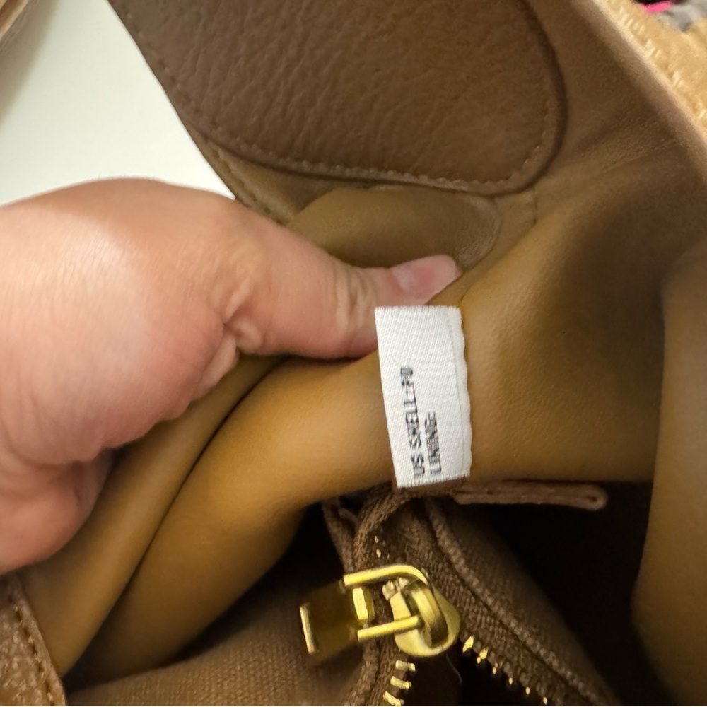 Rachel Zoe Tan Leather Shoulder Bag - Picture 3 of 7